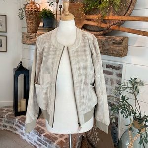 Anthropologie Hei Hei Perforated Jacket